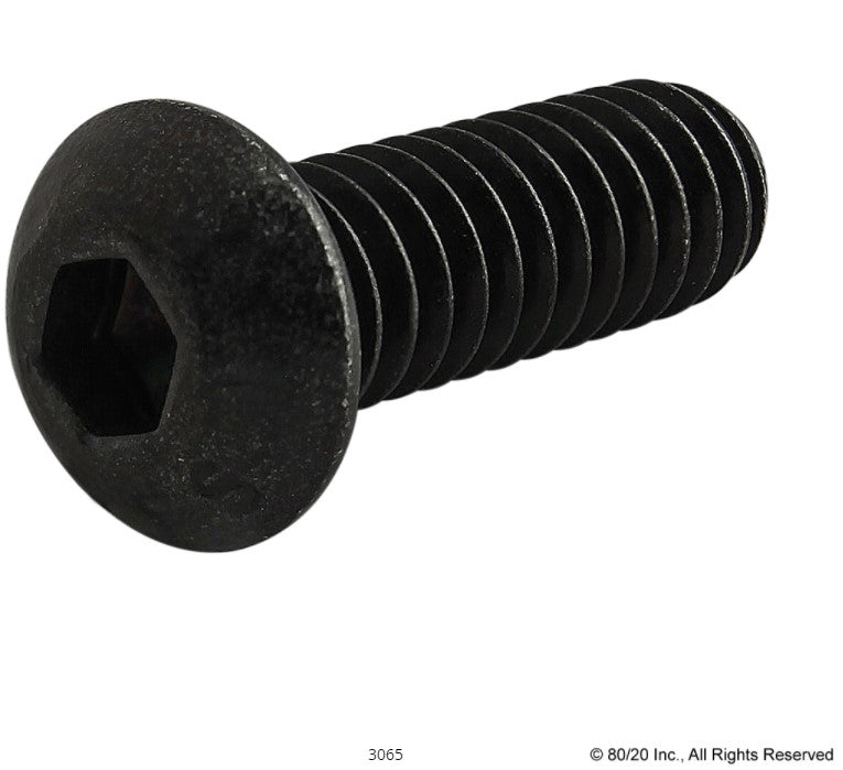 BHCS 1/4-20 X 3/4" BLACK ANODIZED