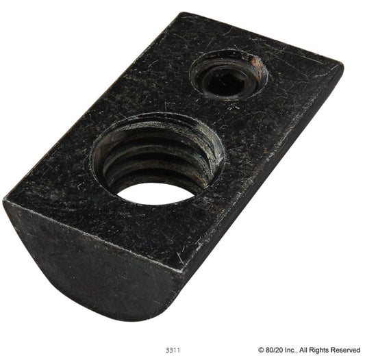 DROP IN T-NUT W/ SET SCREW 5/16-18