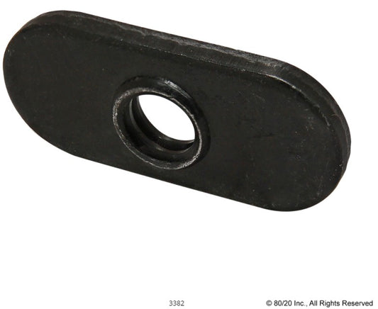ECONOMY T-NUT FOR 10 SRS 1/4-20 BLACK C SINGLE