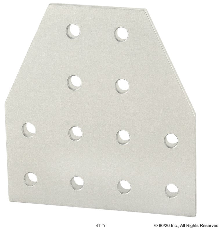 12 HOLE T PLATE FOR "10" EXTRUSION
