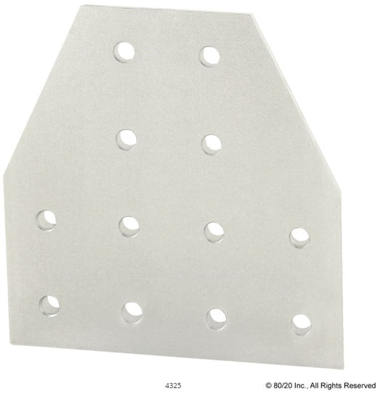 BRACKET 12 HOLE TEE JOINT PLATE