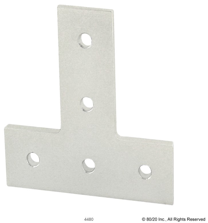 5 HOLE TEE FLAT BRACKETS