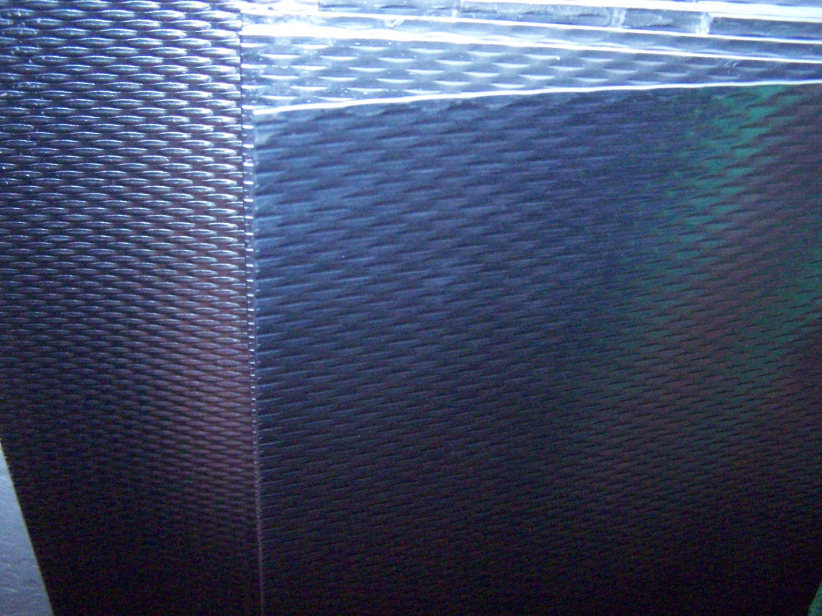 ALUM DIA. EMBOSSED SHEET 48 X 144