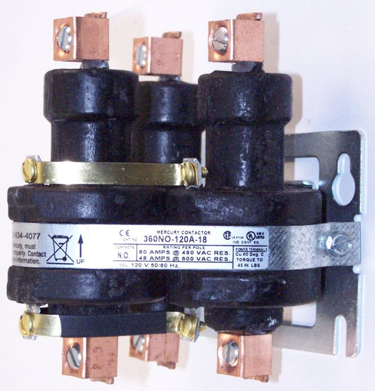 3P 60A 120V MERCURY CONTACTOR