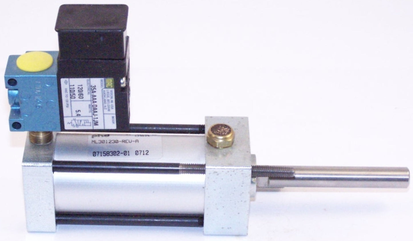 CYL B 7051  F/JOHNSON VALVE RFQ-6221 W/VAL 120vac