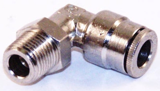 ELBOW 1/8MNPT X 1/4 TUBE PUSH LOCK HT