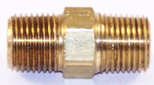 STRAIGHT FITTING .12 NPTM TO .12 NPT MALE