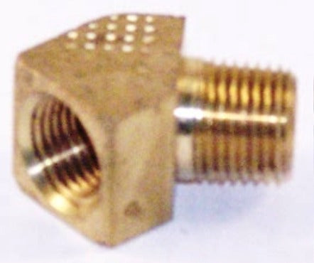 ELBOW STREET 45 DEG BRASS 1/8NPT  MxF