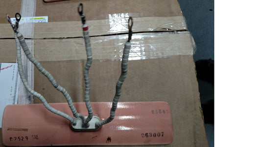CERAMIC 480V 1000W 6"LD RNG TERM K-T/C W/RING CORAL 3x9