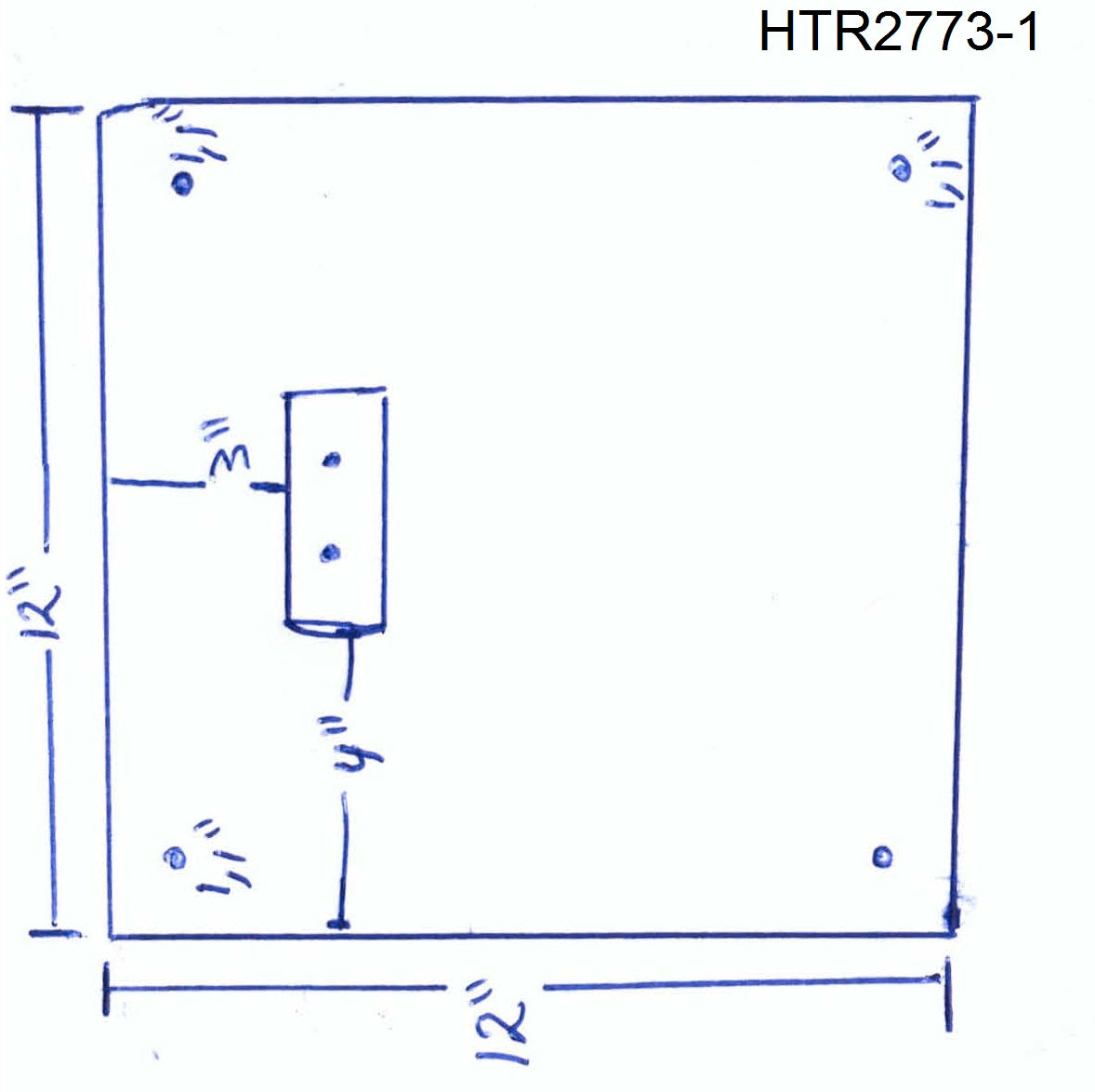PNL 12X12  380V 1ZN  GLASS  ZMD