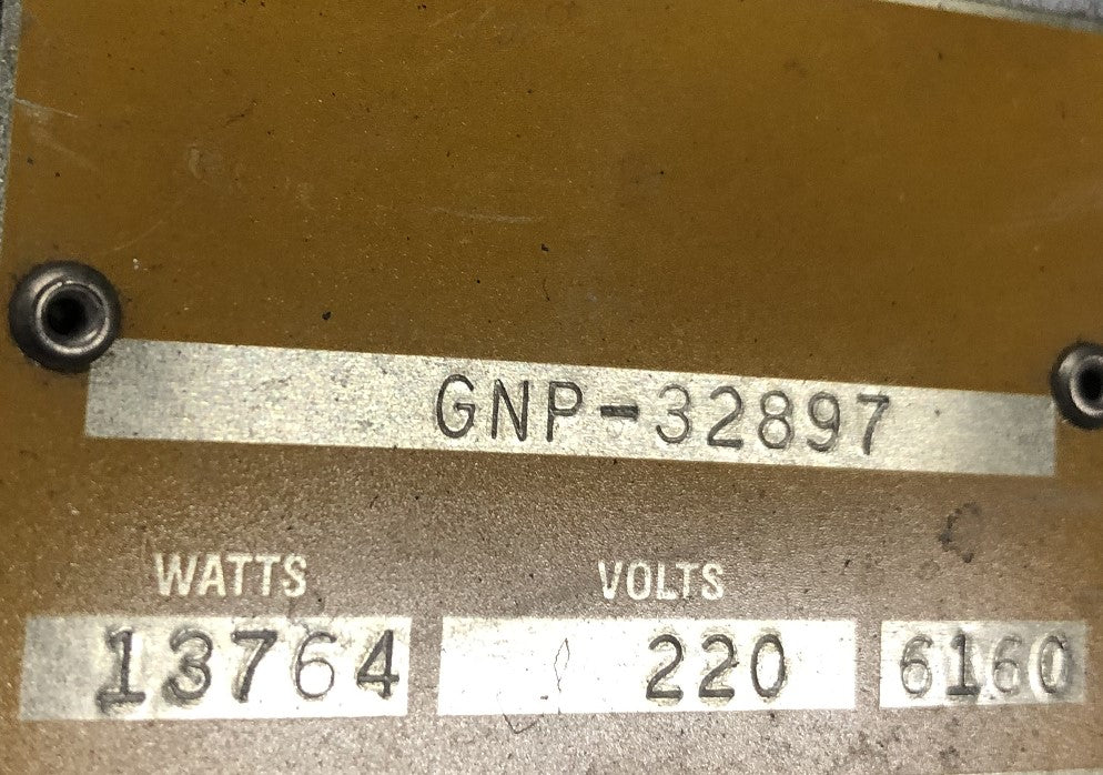 PNL 7.26 X 31.5 X 3.3" 220V 4588W CLOTH 2 ZONE 2TC
