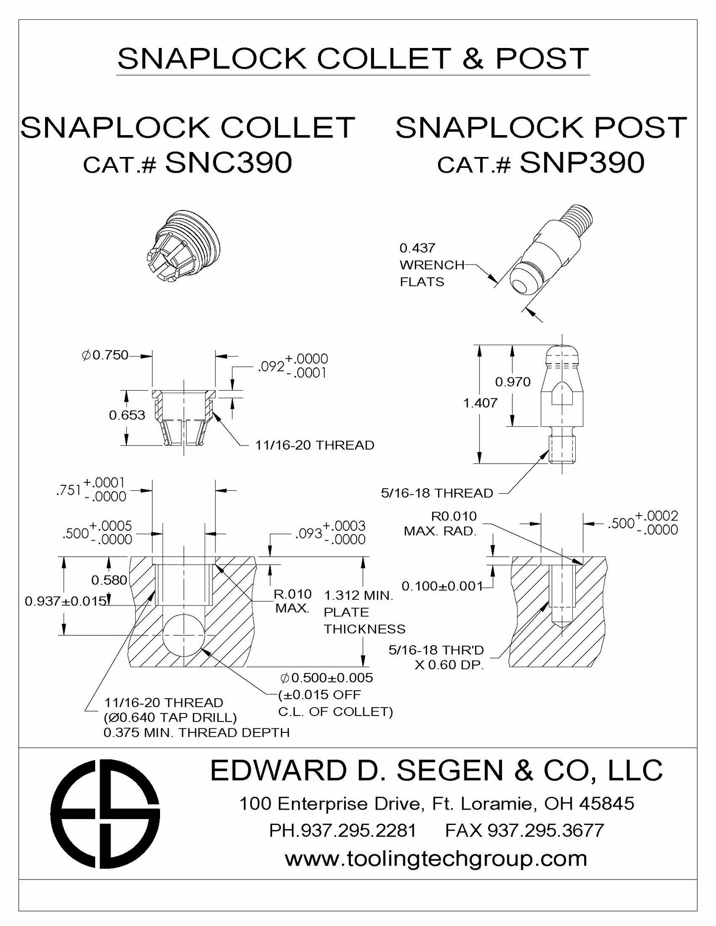 SNAP LOCK INSTALLATION TOOL PDIT390