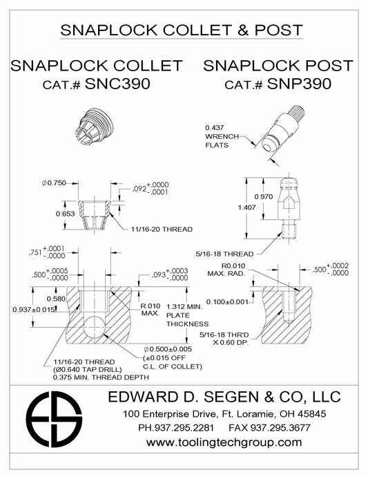SNAP LOCK INSTALLATION TOOL PDIT390