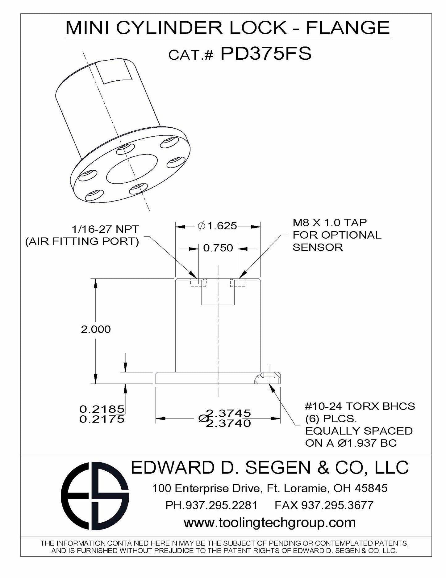 SEGEN MICRO STUDDED KNOB PD250T