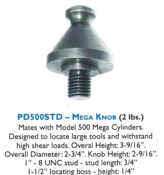 SEGEN QUICK CHANGE MEGA KNOB PD500STD