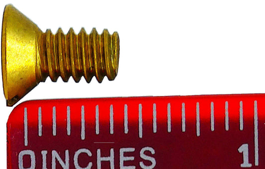 FHS .25-20 X .50 BRASS FLATHEAD