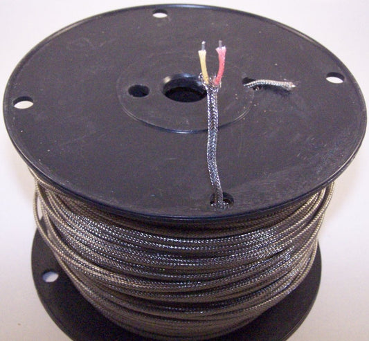 WIRE "K" T/C W/ 20GA SS OVERBRAID SOLID