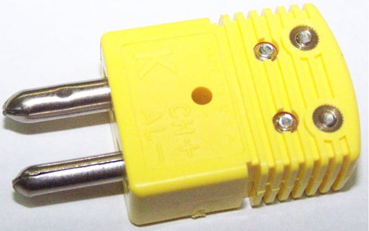PLUG "K" TYPE T/C  STANDARD MALE WITH MOUNT HOLE