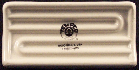 CERAMIC 240V 500W 3X5 WHITE W/K TC